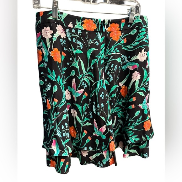 Kate Spade Floral Black Skirt size 12 - Picture 5 of 6